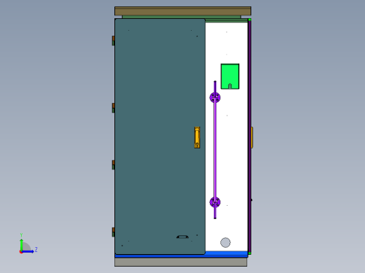 电动汽车户外直流柜式左视缩略图