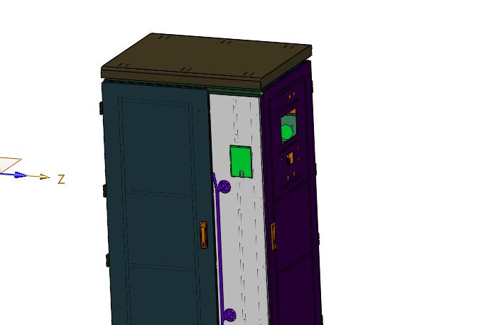 电动汽车户外直流柜式