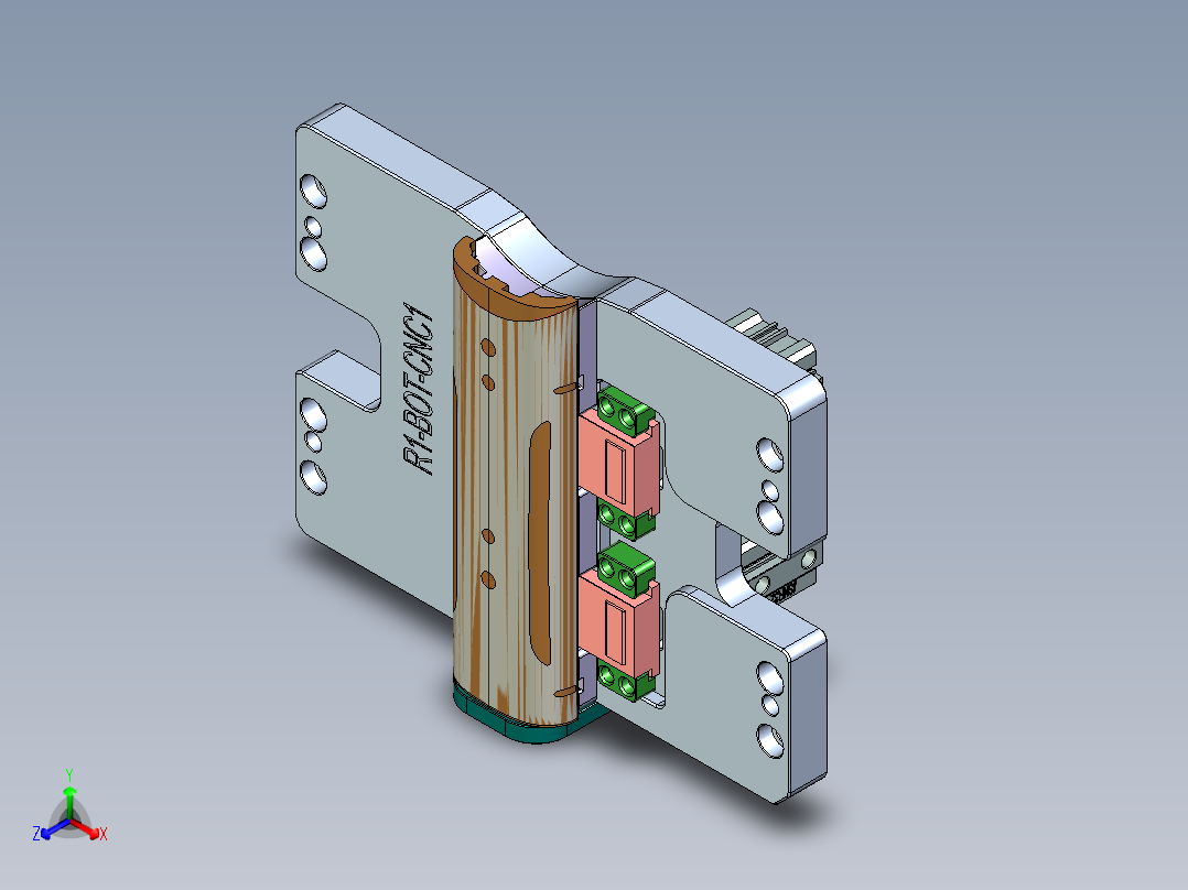 R1-BOT-CNC1-1201正等轴测图