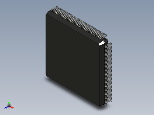 元器件3D封装QFP176_FPT-176P-M01170