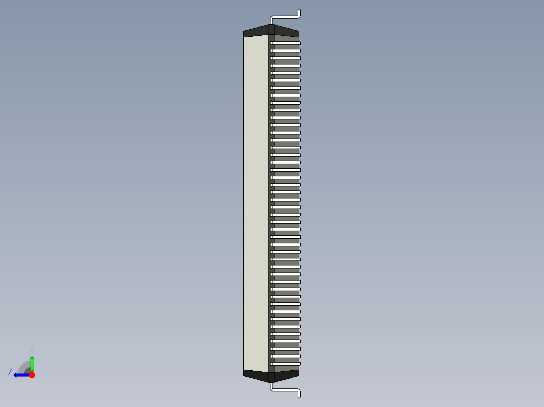 元器件3D封装QFP176_FPT-176P-M01170右视图