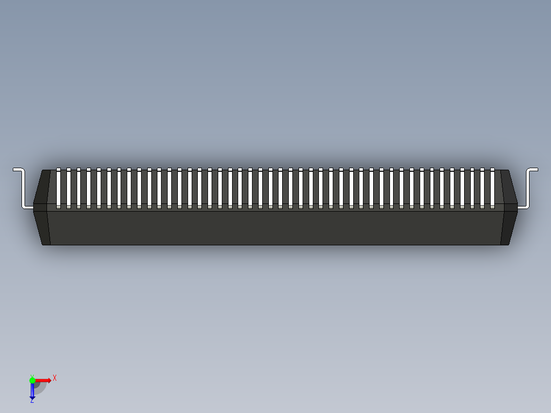 元器件3D封装QFP176_FPT-176P-M01170俯视图