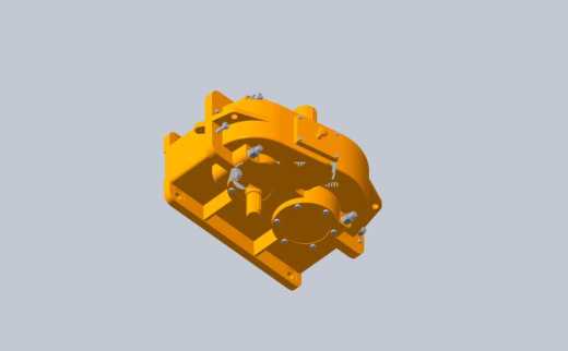 一级齿轮减速器 带二维CAD 带说明书20缩略图