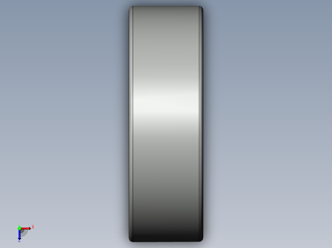 CNC轴承座俯视图