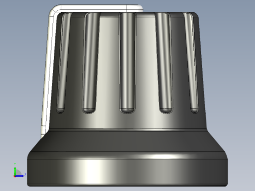 用于旋转编码器的带6mmD轴的16mm旋钮左视缩略图