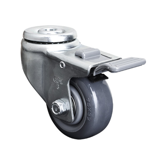标准脚轮-WH-5083H-76 3in SWIVEL BRAKE BOLT HOLE H=104缩略图