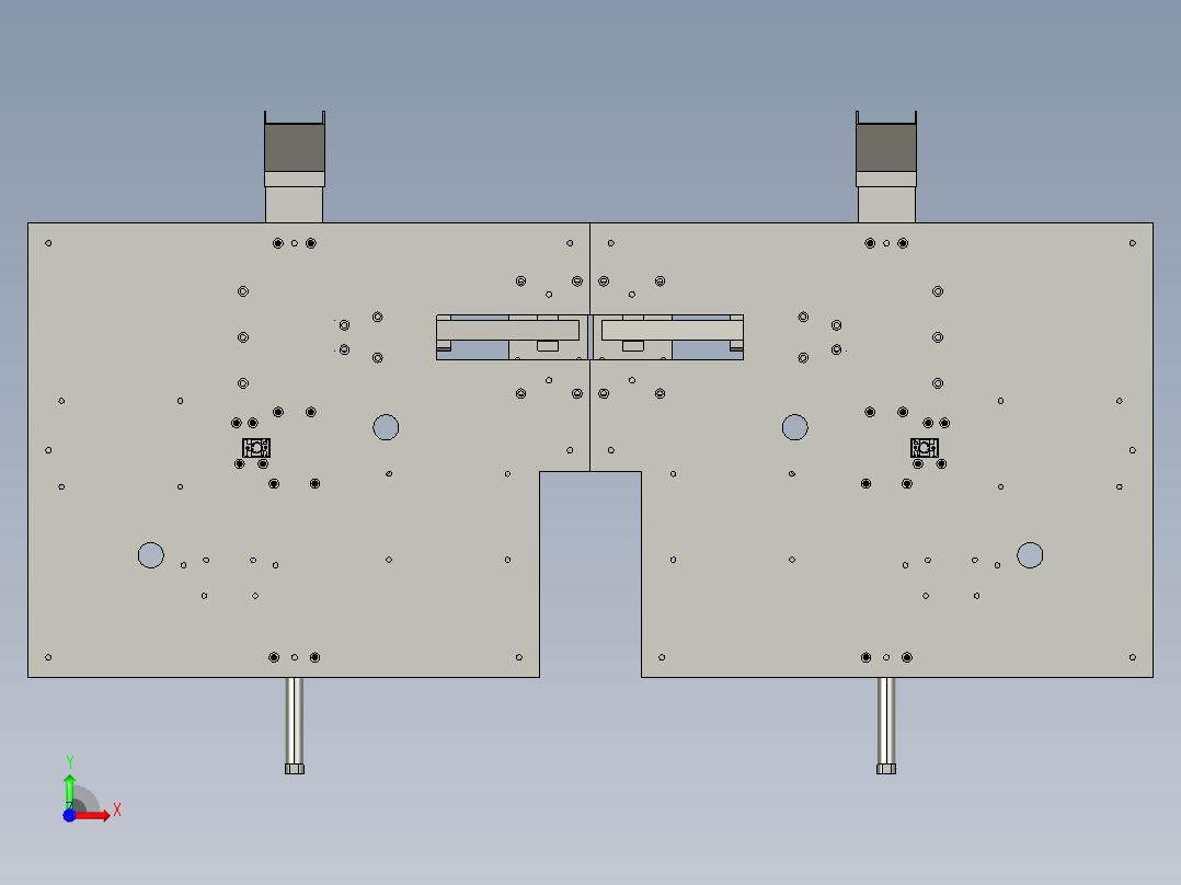 折动力弯机设备前视图
