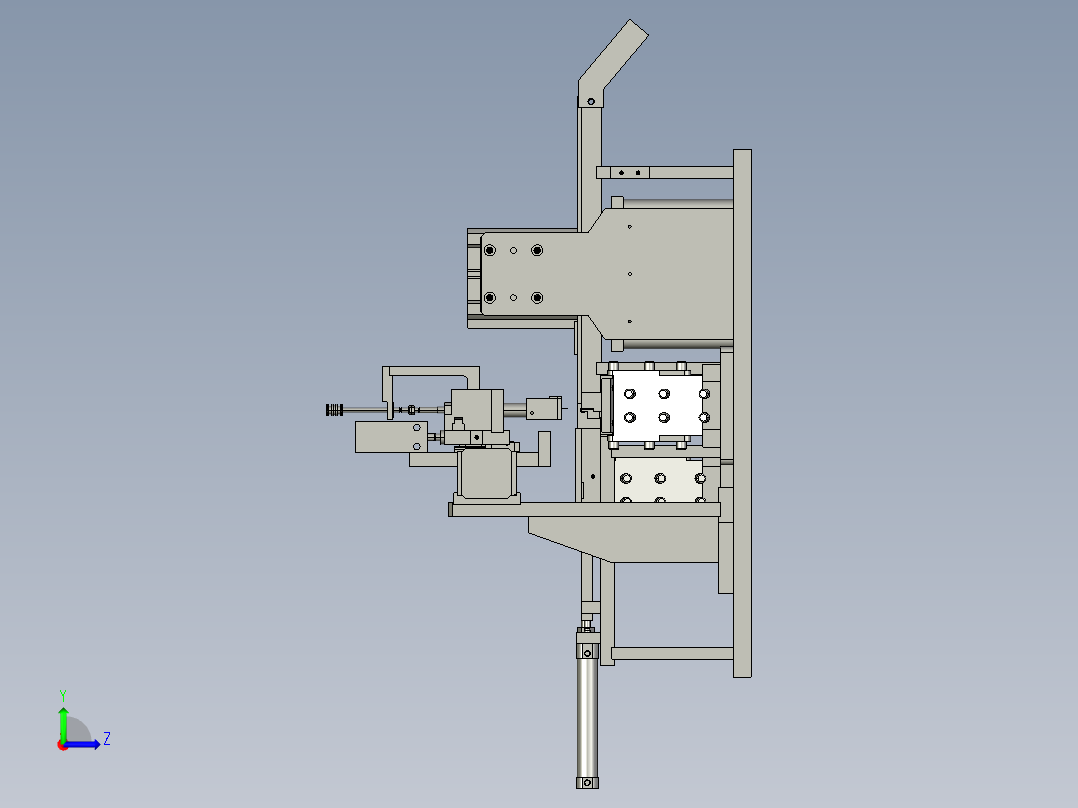 折动力弯机设备左视图