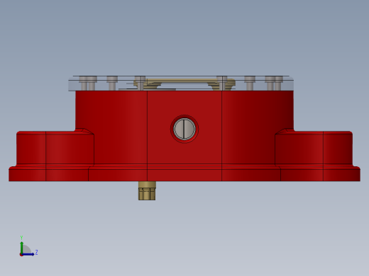 齿轮泵左视缩略图