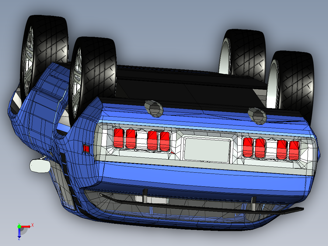 B3003474-1973年款Plymouth Roadrunner俯视图