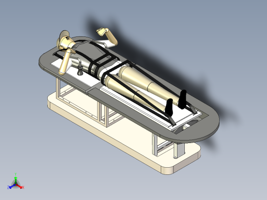 医用三维牵引床的设计