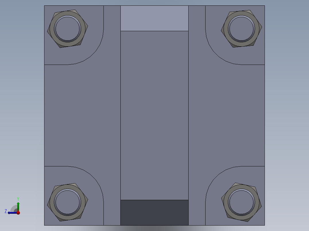 拉杆液压缸-100x56x160-mm-1.snapshot.1右视图