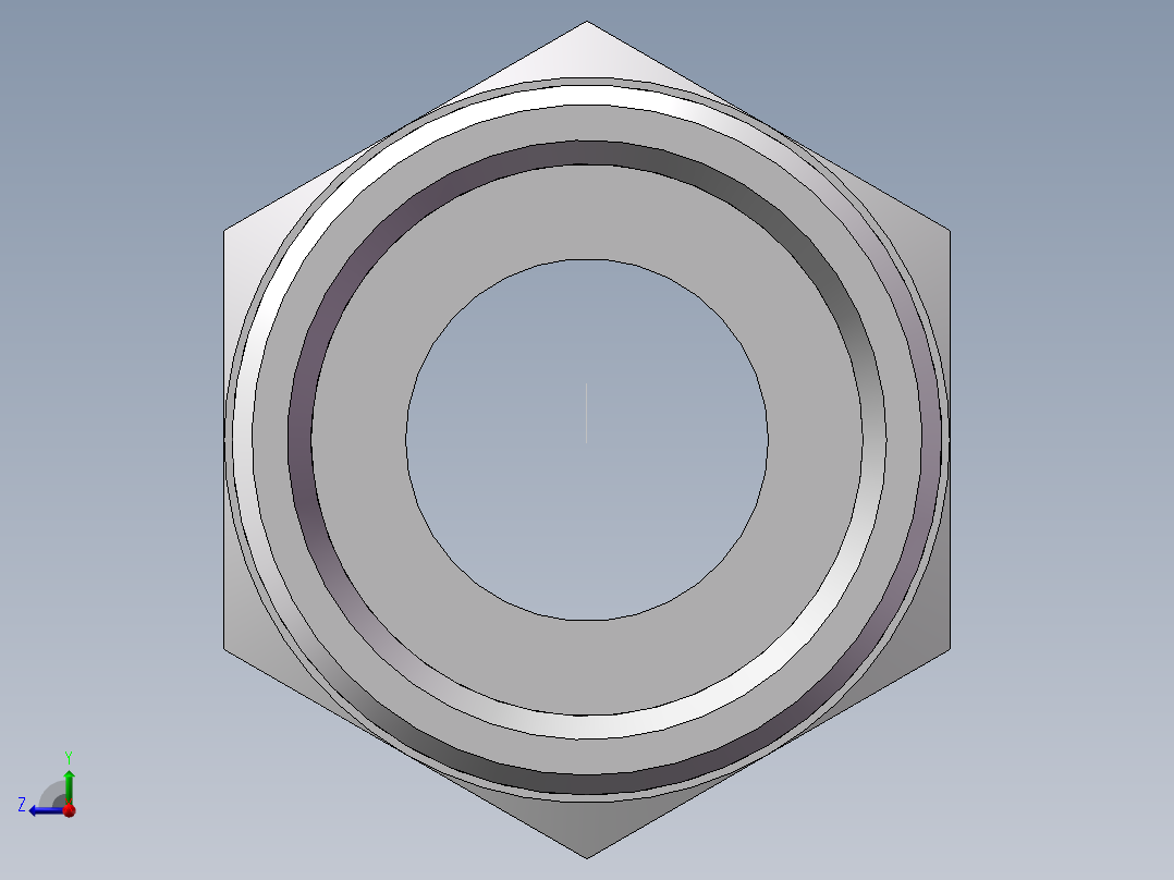 美制O圈密封接头、1CO-45-16右视图
