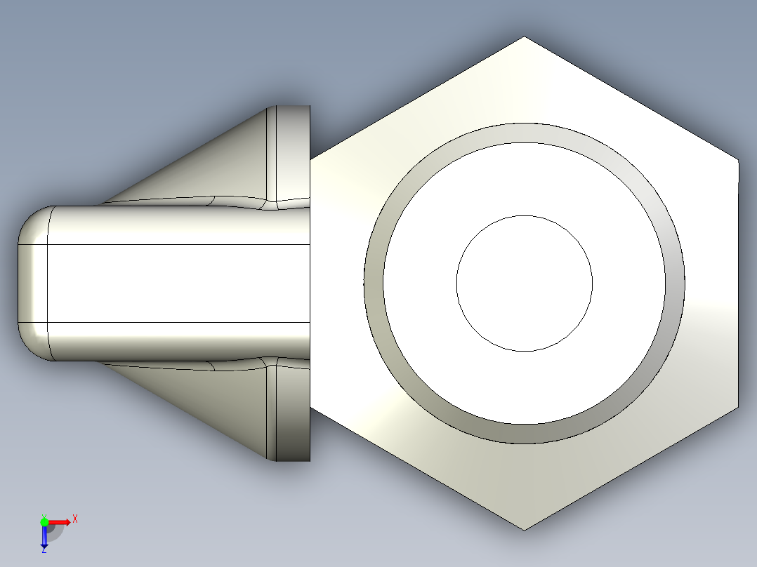 微型球阀DN7-WXF-07-03-WW俯视图