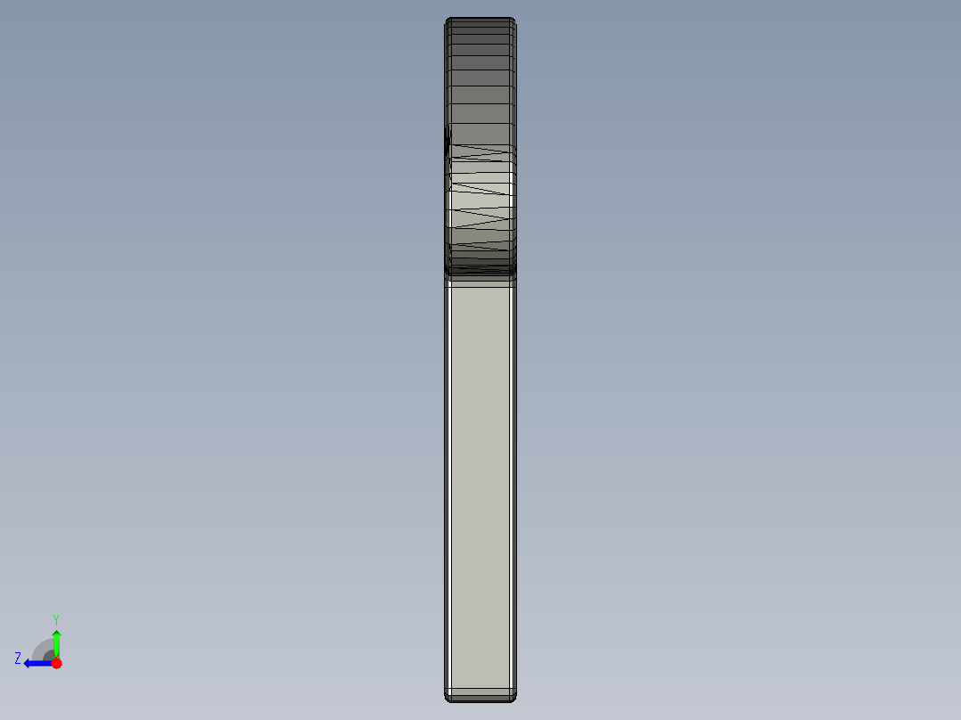一片简单的面包右视图