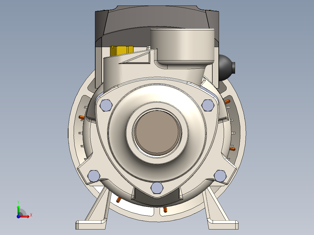 泵、水泵(144)前视图
