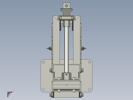 B3003908-快速释放台虎钳类型1俯视缩略图
