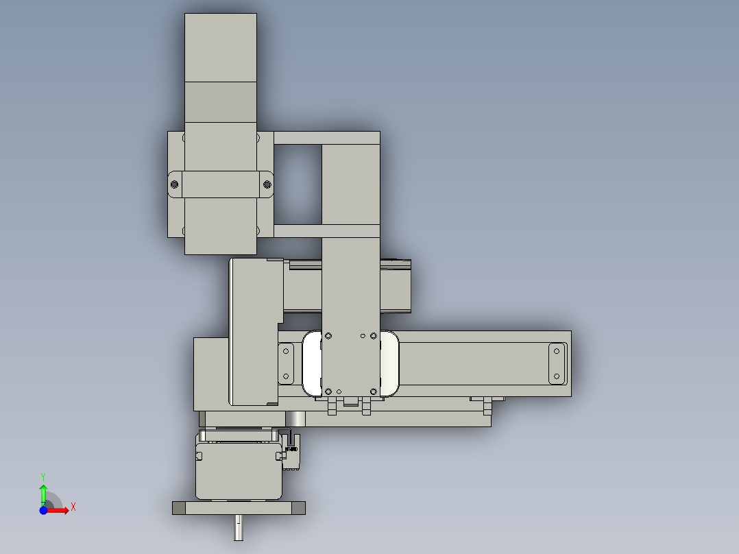 M02103-06-喷码机构前视图