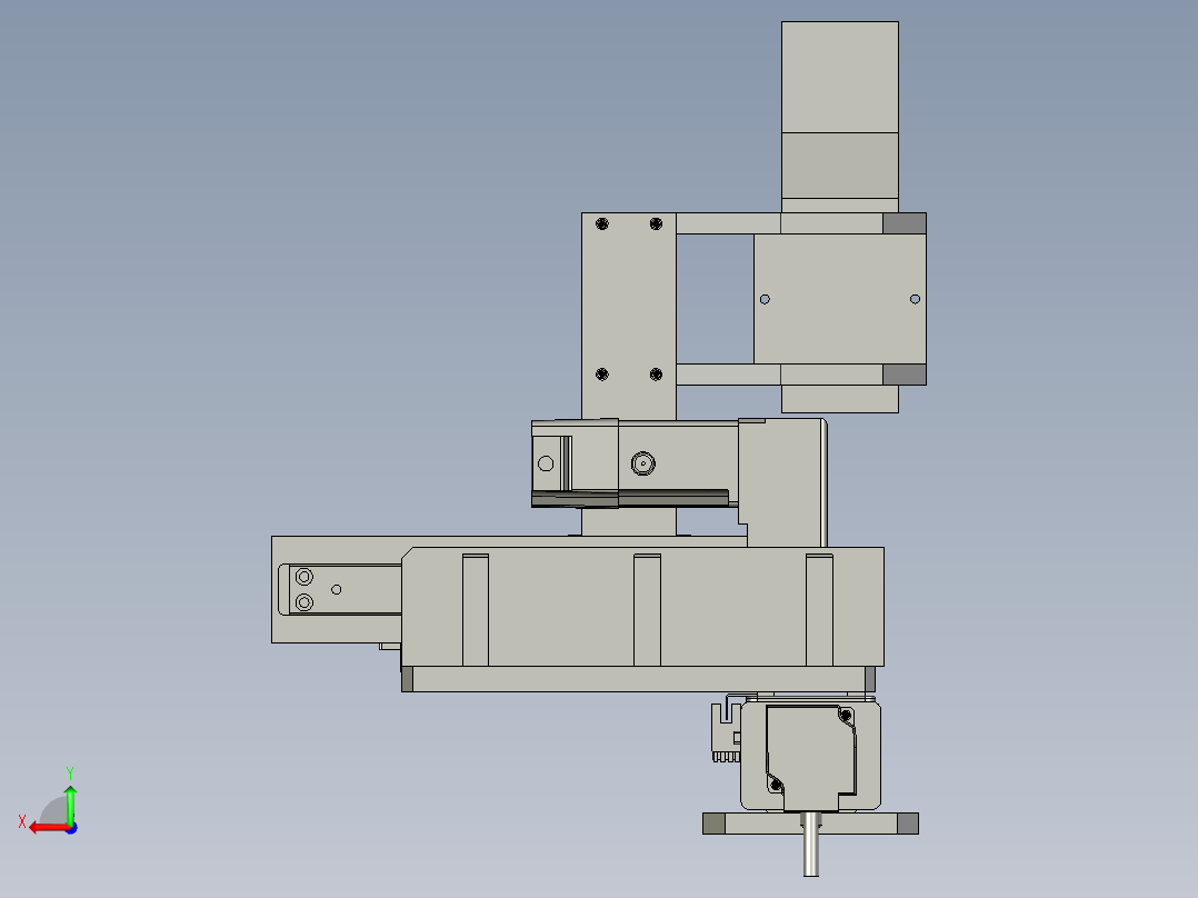 M02103-06-喷码机构后视图