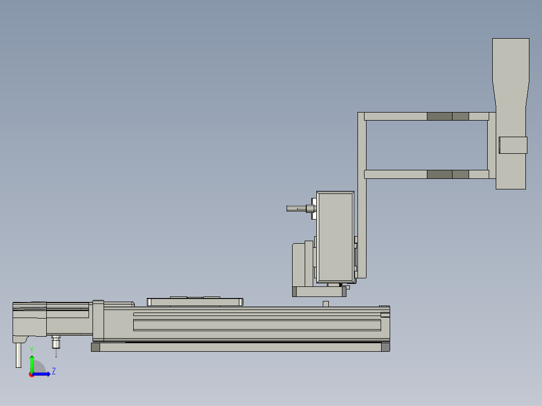 M02103-06-喷码机构左视图