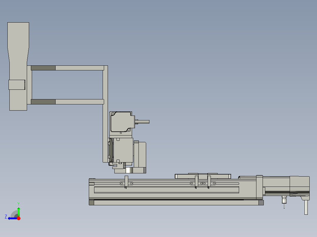 M02103-06-喷码机构右视图