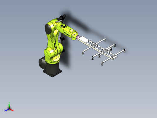 冲床机器人取料抓具设计