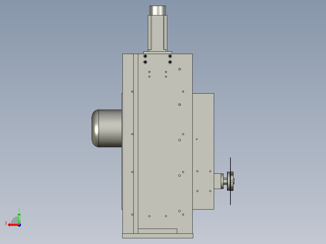 h切割部位装配体g后视图