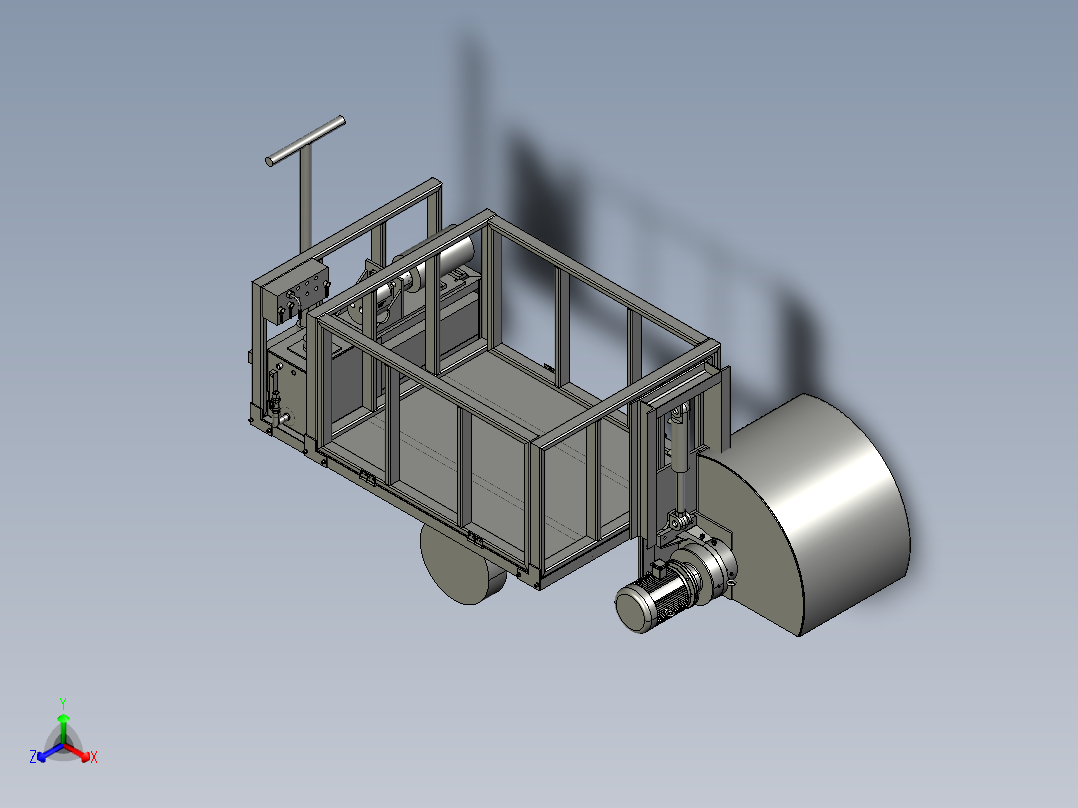 多功能种植沟的挖沟机