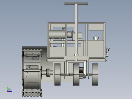 多功能种植沟的挖沟机左视缩略图