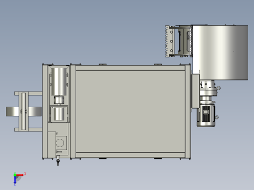 多功能种植沟的挖沟机俯视缩略图