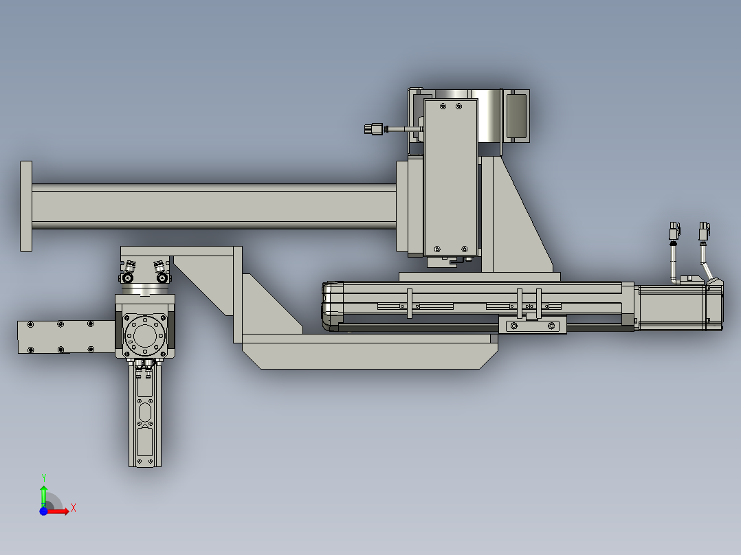 NM16076-03贴绝缘片机械手前视图