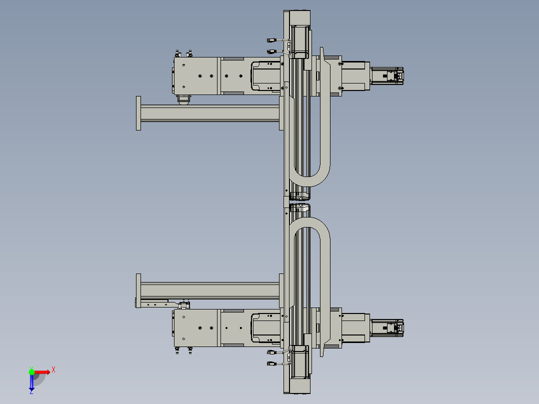 NM16076-03贴绝缘片机械手俯视图