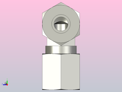 EO管接头弯头W06LL71.igs右视缩略图