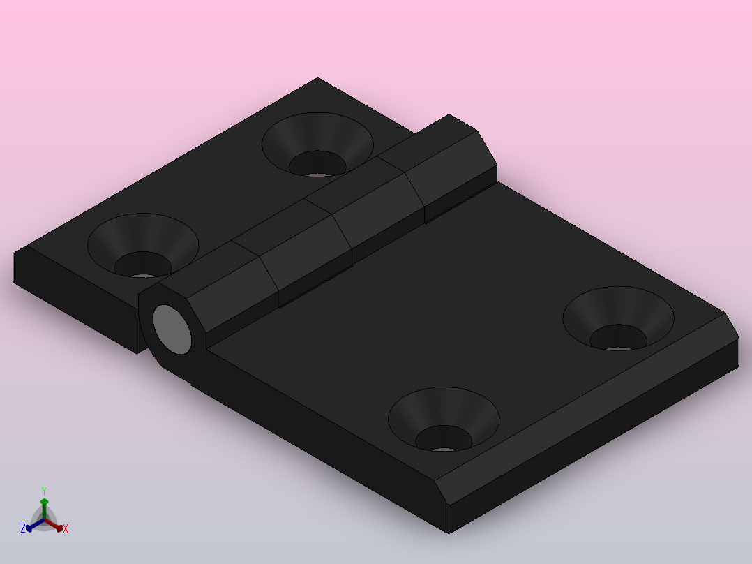 CL226-4-1铰链[CL226-4-1]1主视图