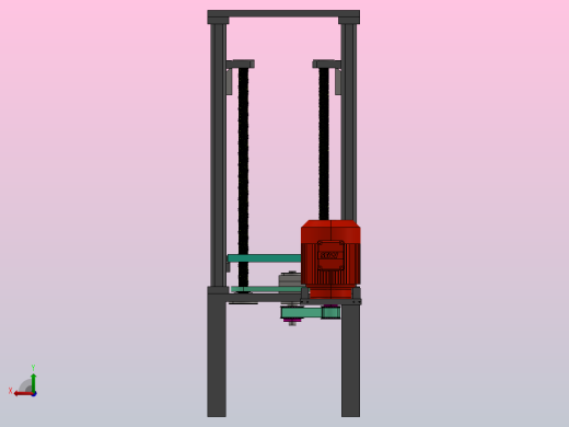 双丝杆抬升机构后视缩略图