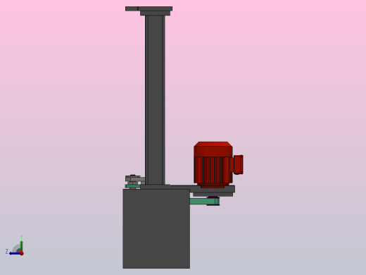 双丝杆抬升机构右视缩略图