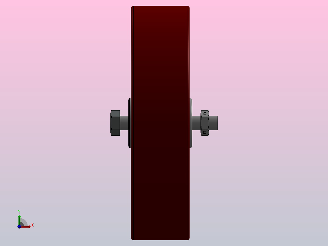 脚轮Colson-7_12688_979_7 MTG1前视图