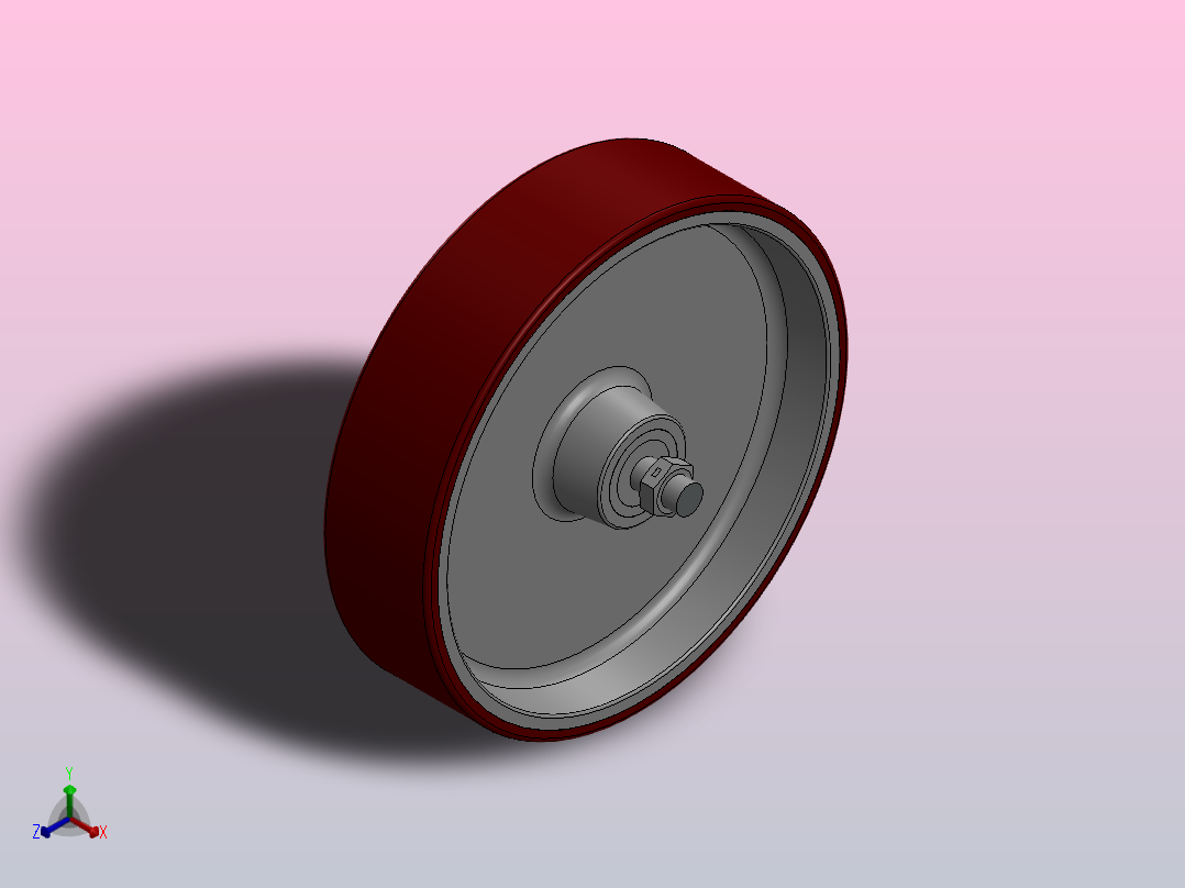 脚轮Colson-7_12688_979_7 MTG1正等轴测图