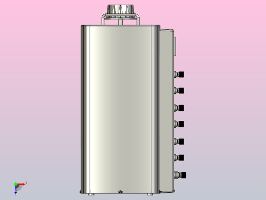 TSGC2-15接触调压器三维模型202011俯视缩略图