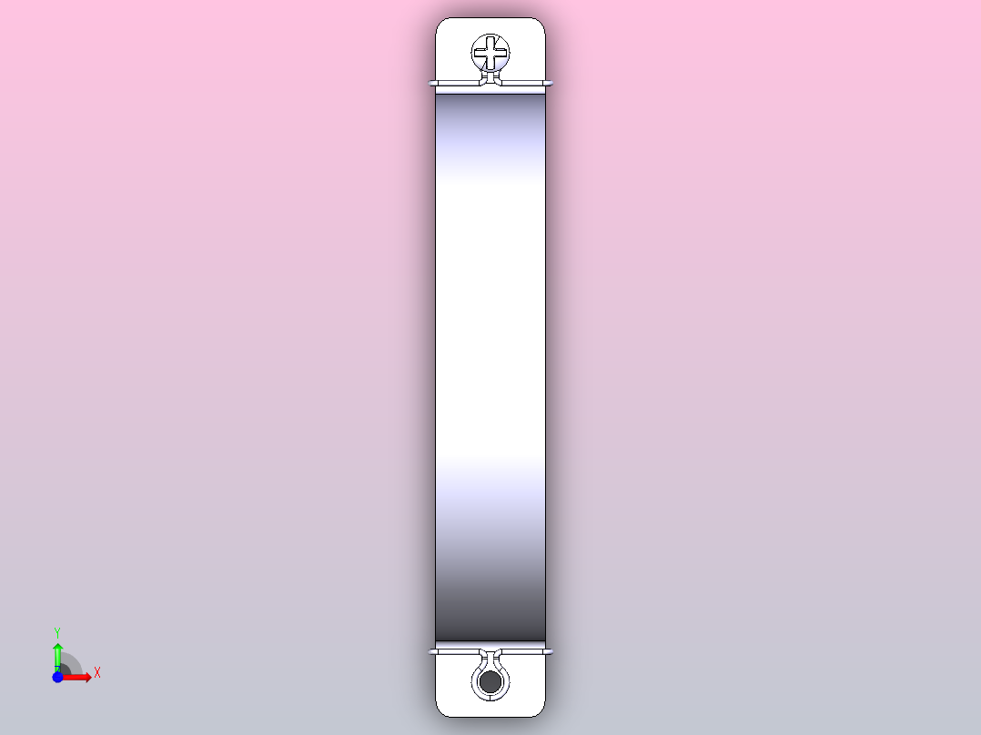 管道固定系统前视图