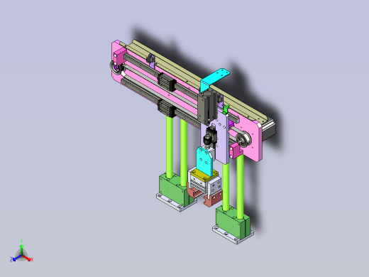 颗粒分料机组装自动机3D图纸