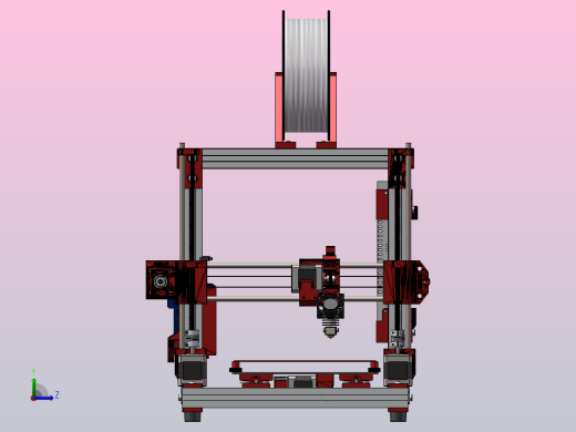 Rebel II 3D 打印机左视缩略图