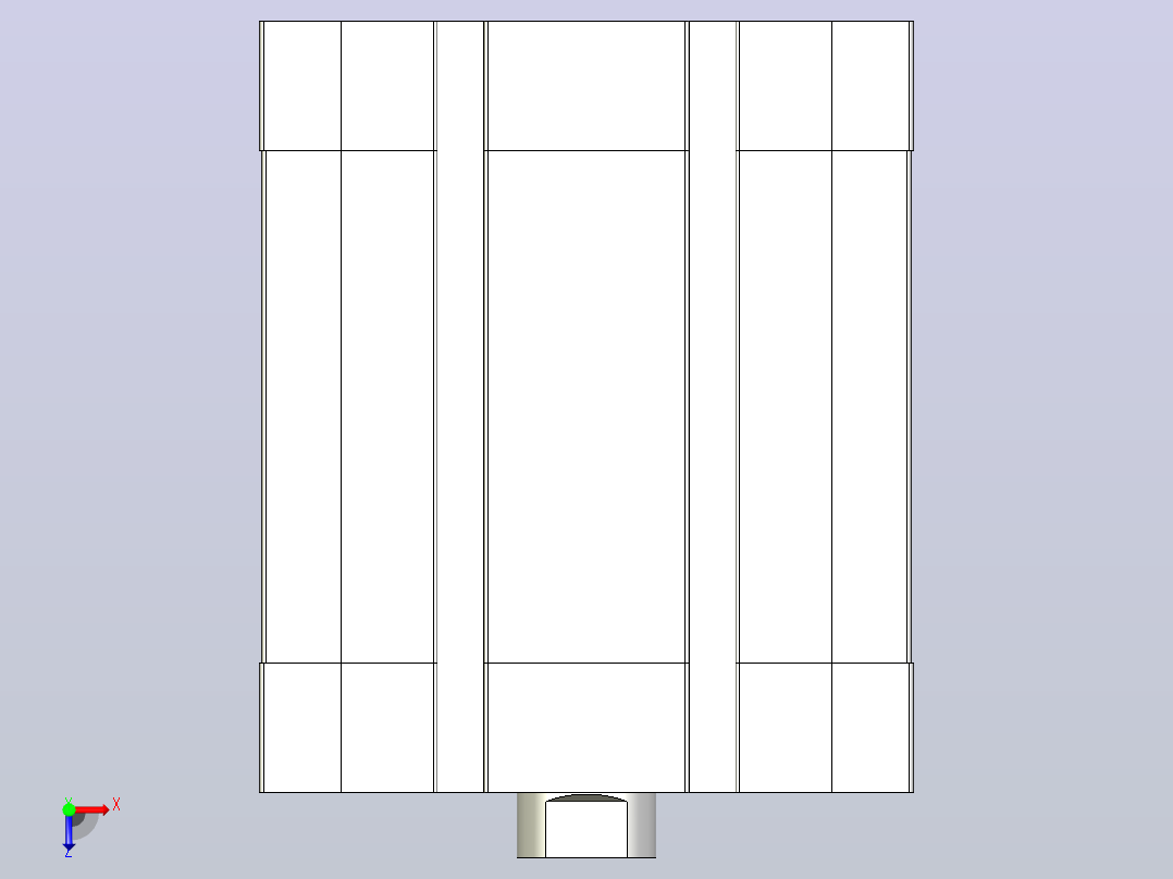 FESTO气缸ADN-63-40-I-P-A---_asm_0_俯视图