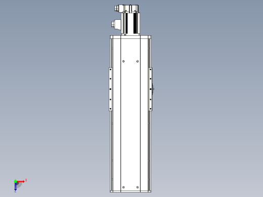 日规模组半封闭丝杆TPA-HNR-220D-3210C-L350-M-C-P1K-N3俯视缩略图