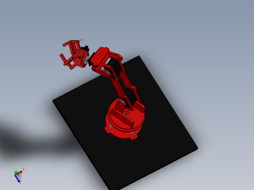 三自由度机器人