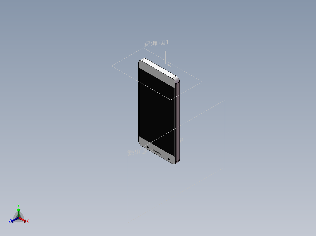 荣耀6正等轴测图