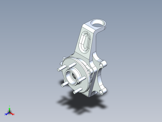 克尔维特C6轴和轮毂