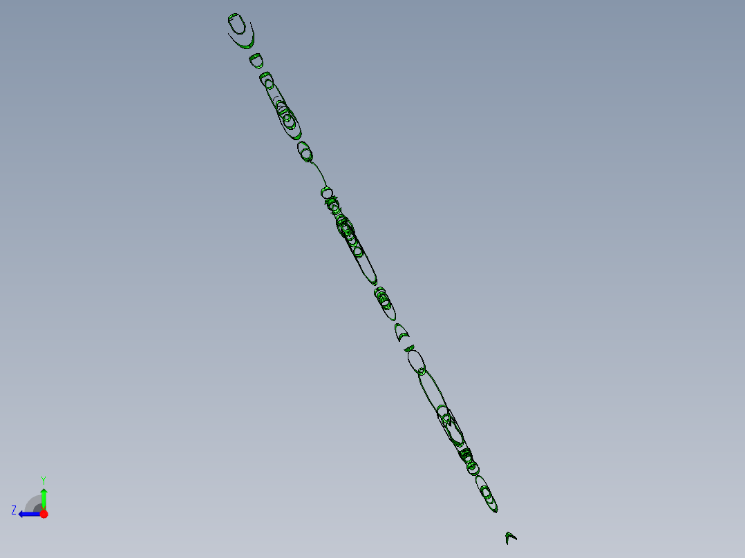 蝴蝶百合设计图右视图