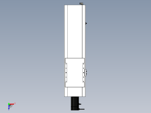 Toyo东佑达直线模组-ECH22-500-BC-M75-C4俯视缩略图