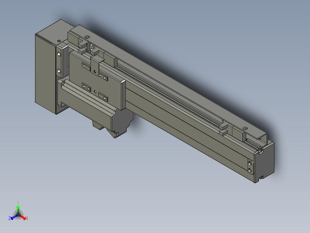 VF丝杆传动-一般环境VT4-S200-BL主视图